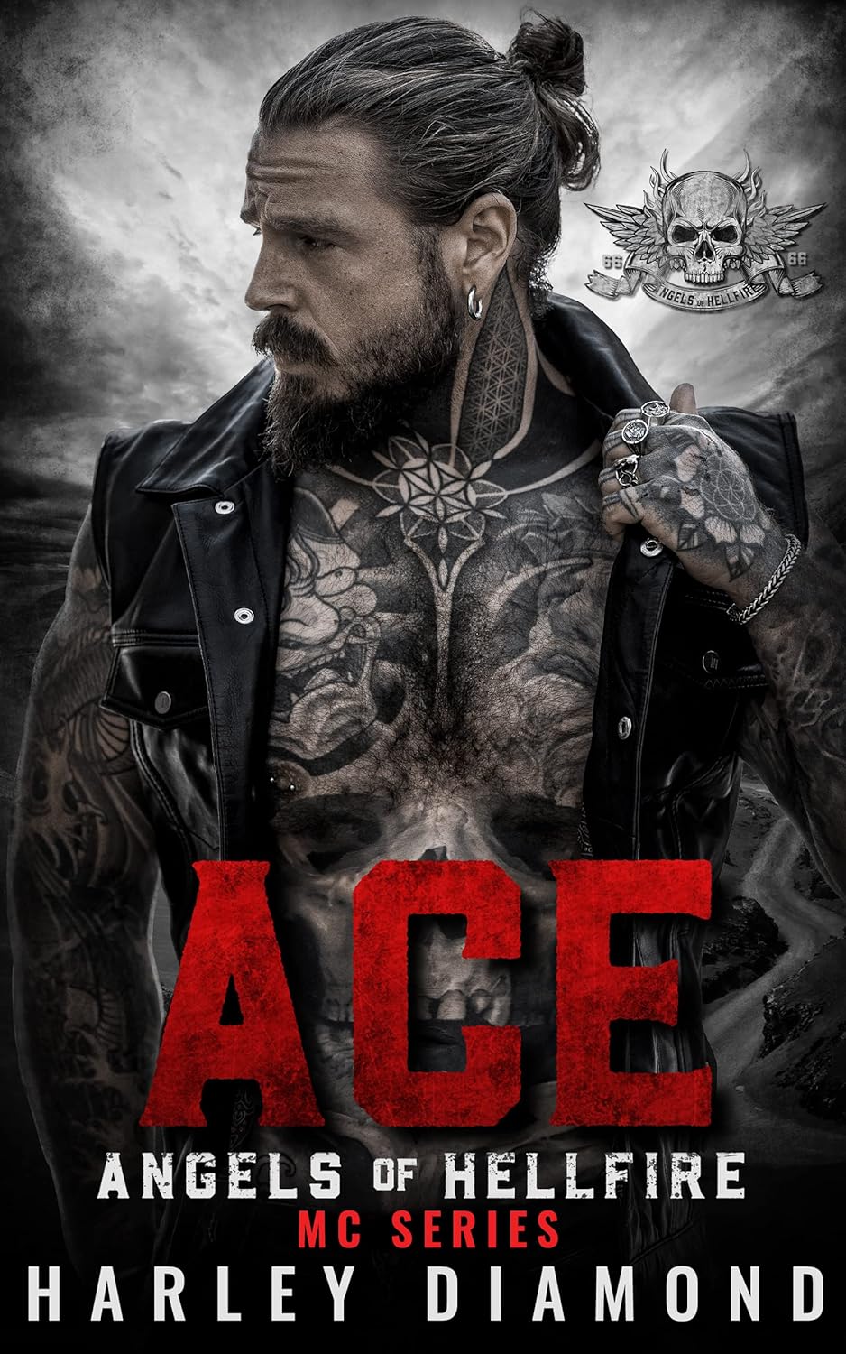 Ace: Angels of Hellfire MC: A Dark MC Romance (The Outlaw Chess Series: An MC and Mafia Crossover Universe Book 1)